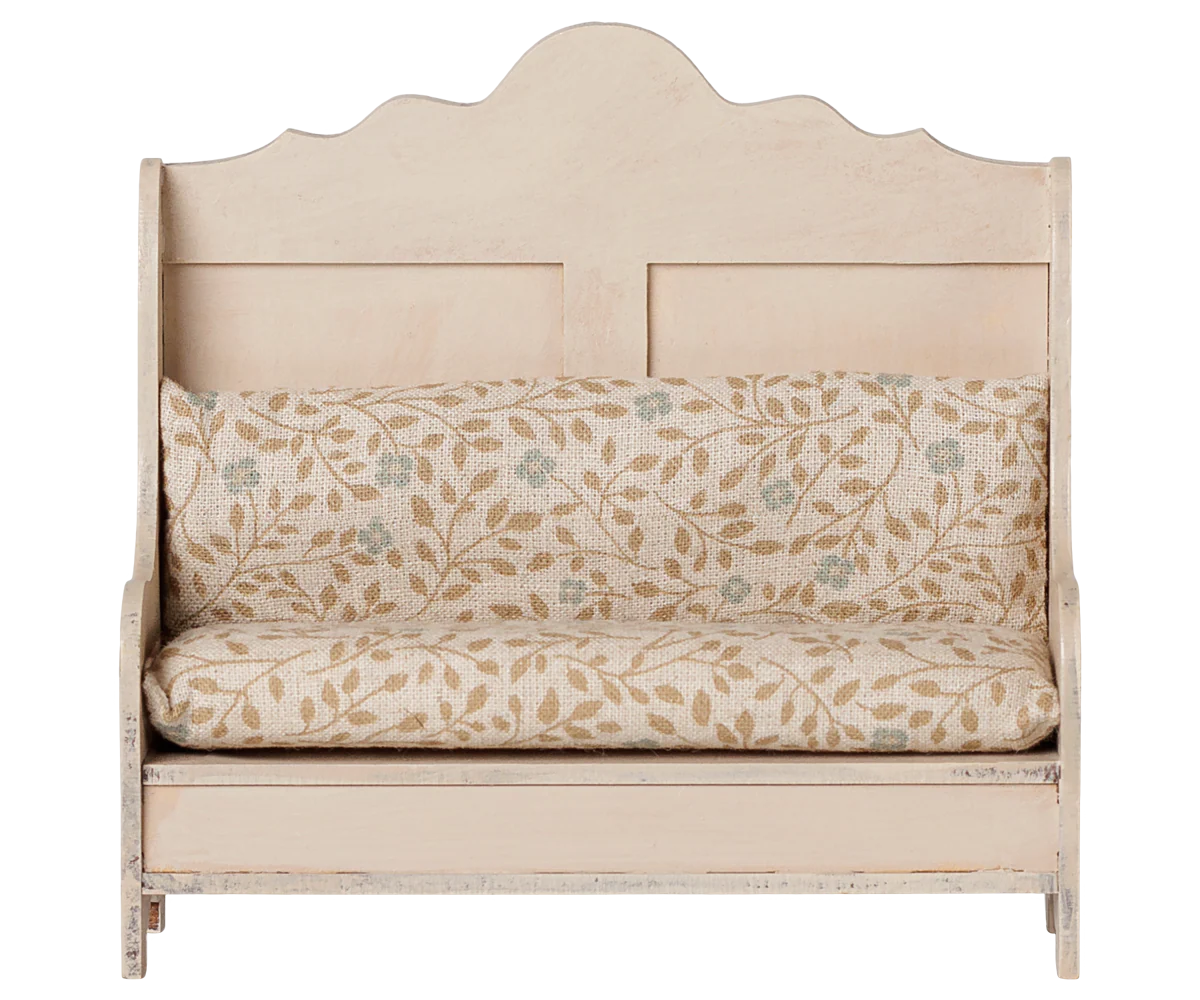 Maileg Kitchen Bench, Mouse - Light Sand