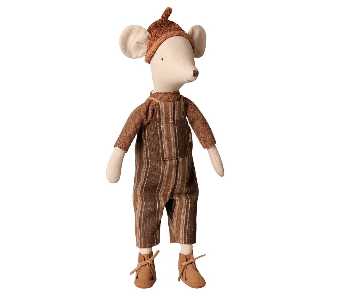 Maileg Medium Mouse Overall & Sweater