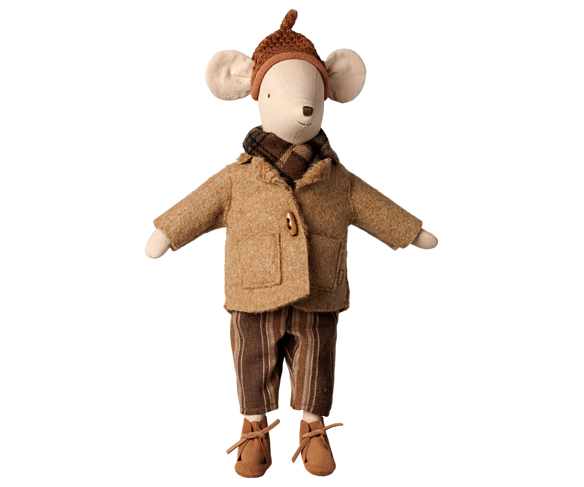 Maileg Jacket & Scarf - Medium Mouse
