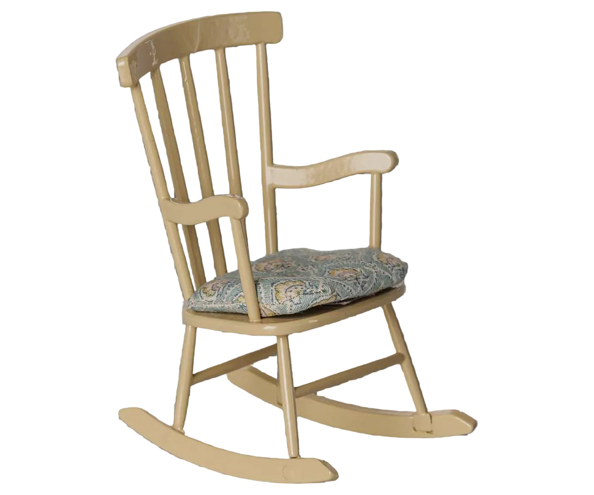 Maileg Mouse Rocking Chair - Wheat