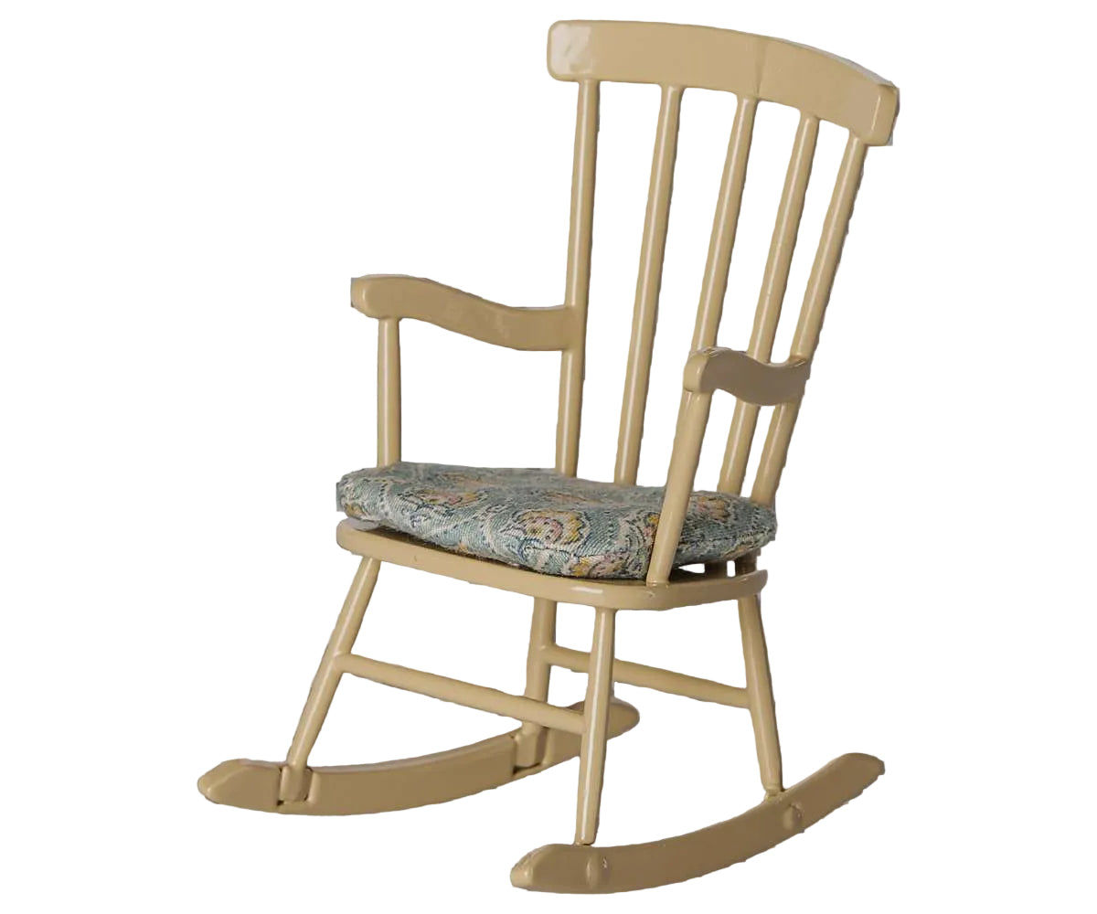 Maileg Mouse Rocking Chair - Wheat