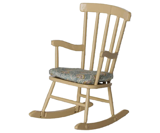Maileg Mouse Rocking Chair - Wheat