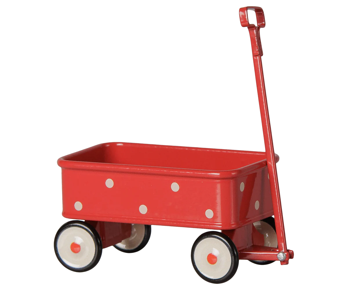 Maileg Mouse Wagon - Red
