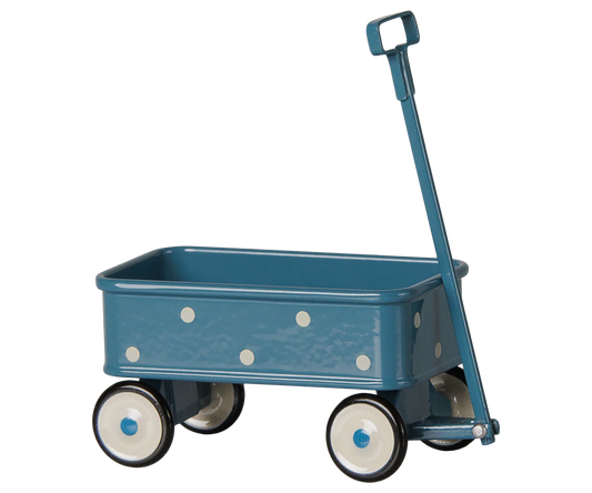 Maileg Mouse Wagon - Blue