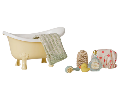 Maileg Mouse Bathtub Set - Yellow
