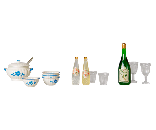 Maileg Soup Set Mouse