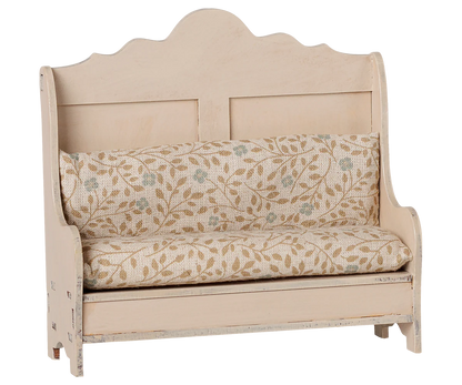 Maileg Kitchen Bench, Mouse - Light Sand