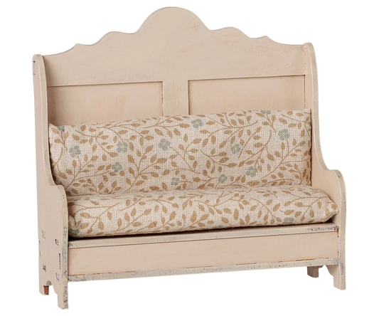 Maileg Kitchen Bench, Mouse - Light Sand