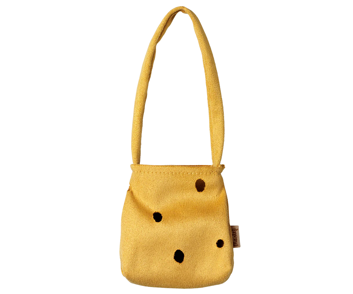 Maileg Medium Mouse Cheese Purse
