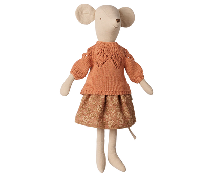 Maileg Skirt & Sweater - Medium Mouse