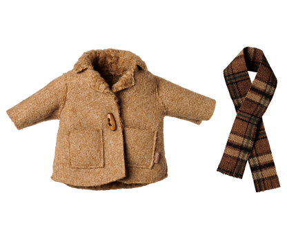 Maileg Jacket & Scarf - Medium Mouse