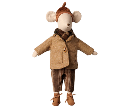 Maileg Jacket & Scarf - Medium Mouse