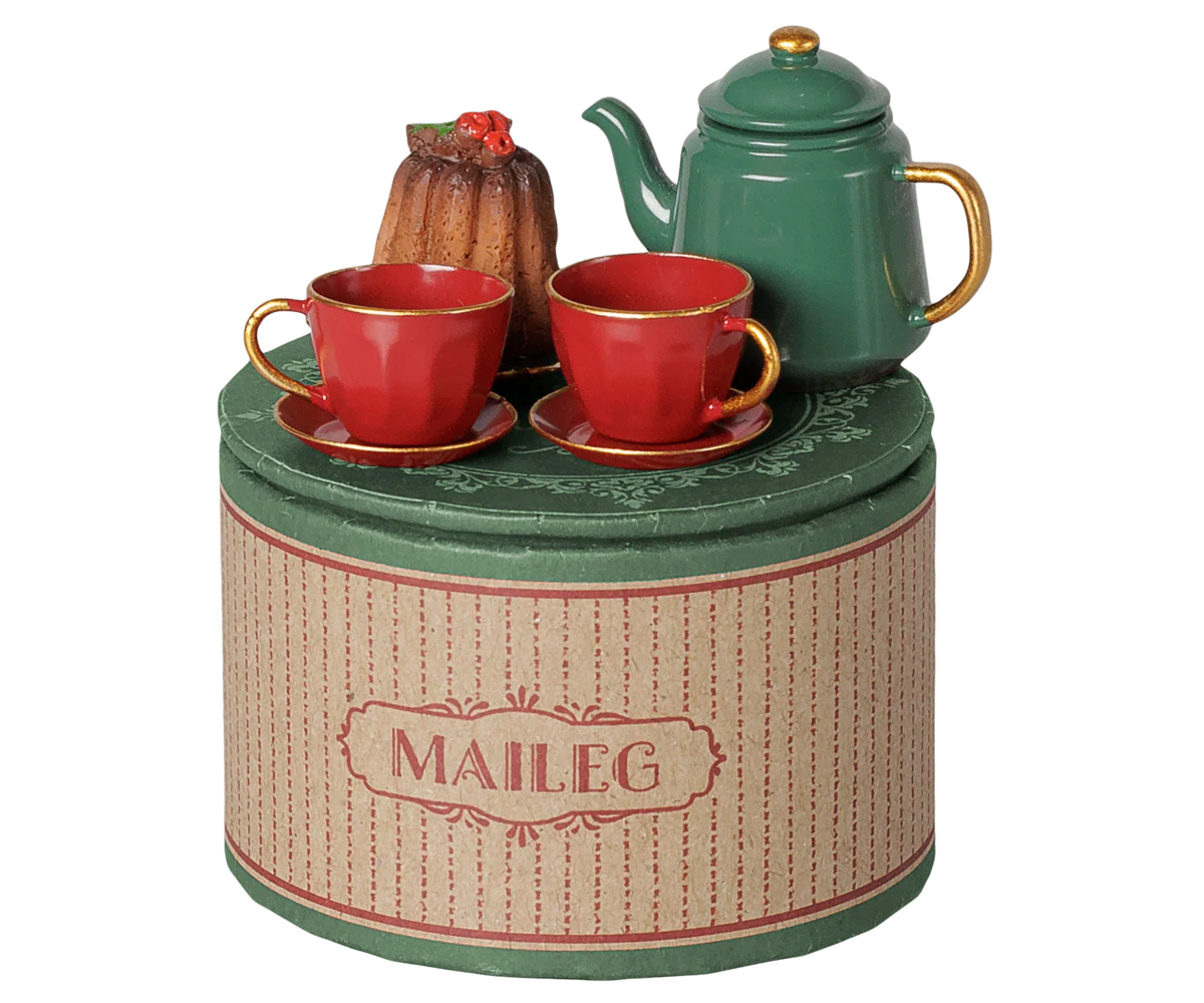 Maileg Christmas Mouse Tea Party