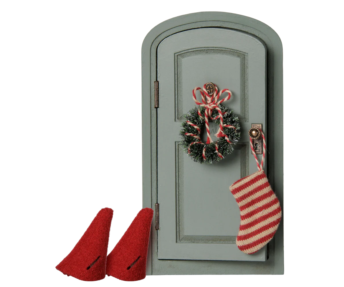 Maileg Christmas Door Set Mouse