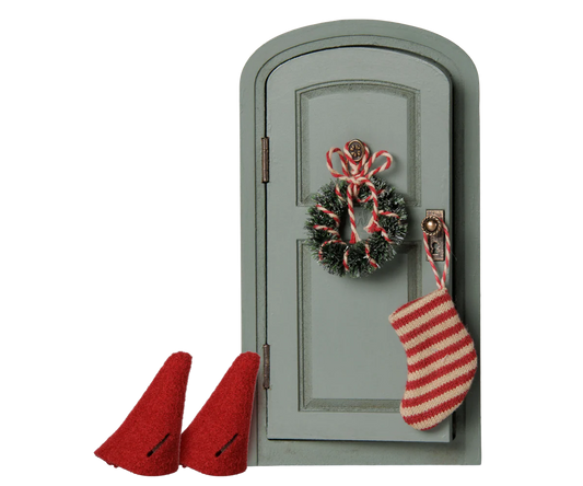 Maileg Christmas Door Set Mouse