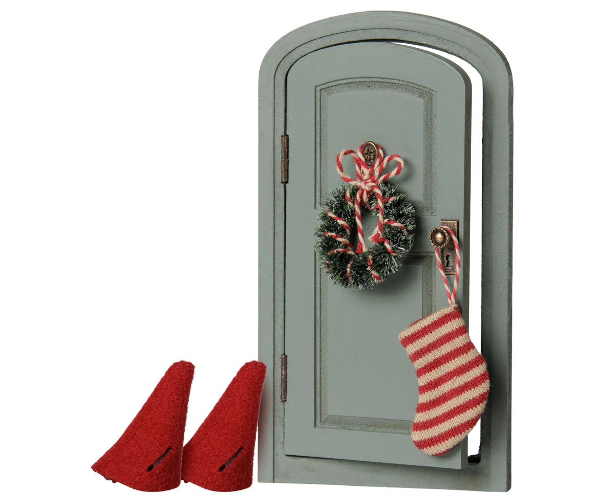 Maileg Christmas Door Set Mouse