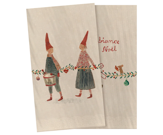 Maileg Mouse Large Christmas Napkins