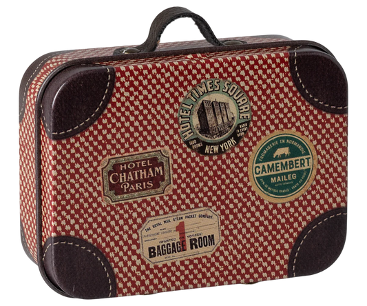 Maileg Red Micro Suitcase