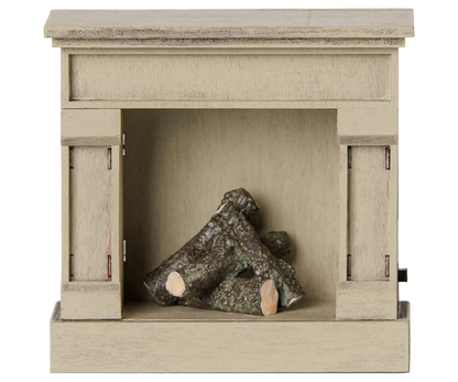 Maileg Mouse Fireplace - Off White